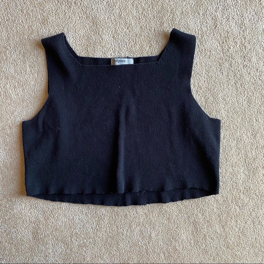 Designers Originals cropped sweater tank